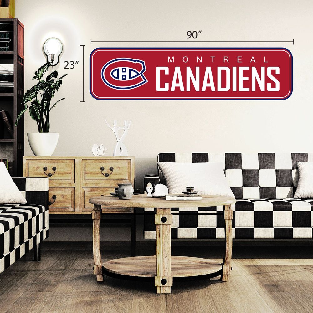 Montreal Canadiens 90'' x 23'' Repositionable Wall - Decal