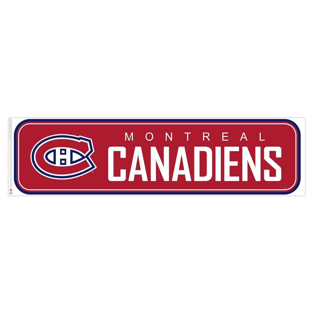 Montreal Canadiens 90'' x 23'' Repositionable Wall - Decal
