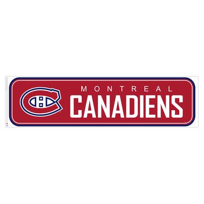 Montreal Canadiens 90'' x 23'' Repositionable Wall - Decal