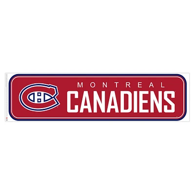 Montreal Canadiens 90'' x 23'' Repositionable Wall - Decal