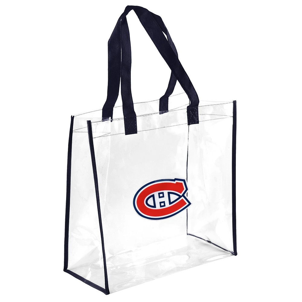 Sac réutilisable transparent des Canadiens de Montréal