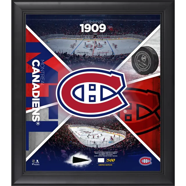 Cole Caufield Montreal Canadiens Fanatics Authentic Framed 15 x 17 Rookie  Review Collage with Piece of Game-Used Puck - Limited Edition of 222