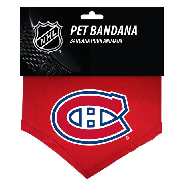 Bandana pour animal de compagnie des Canadiens Montréal