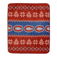 Montreal Canadiens Two-Pack Pillow & Blanket Holiday Set