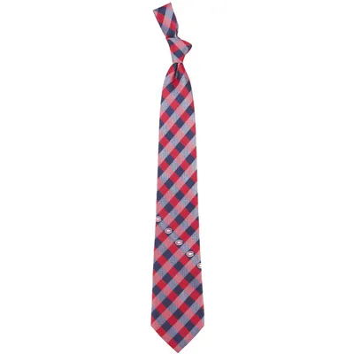 Montreal Canadiens Woven Poly Check Tie
