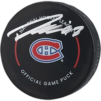 Patrik Laine Montreal Canadiens Autographed Official Game Puck 