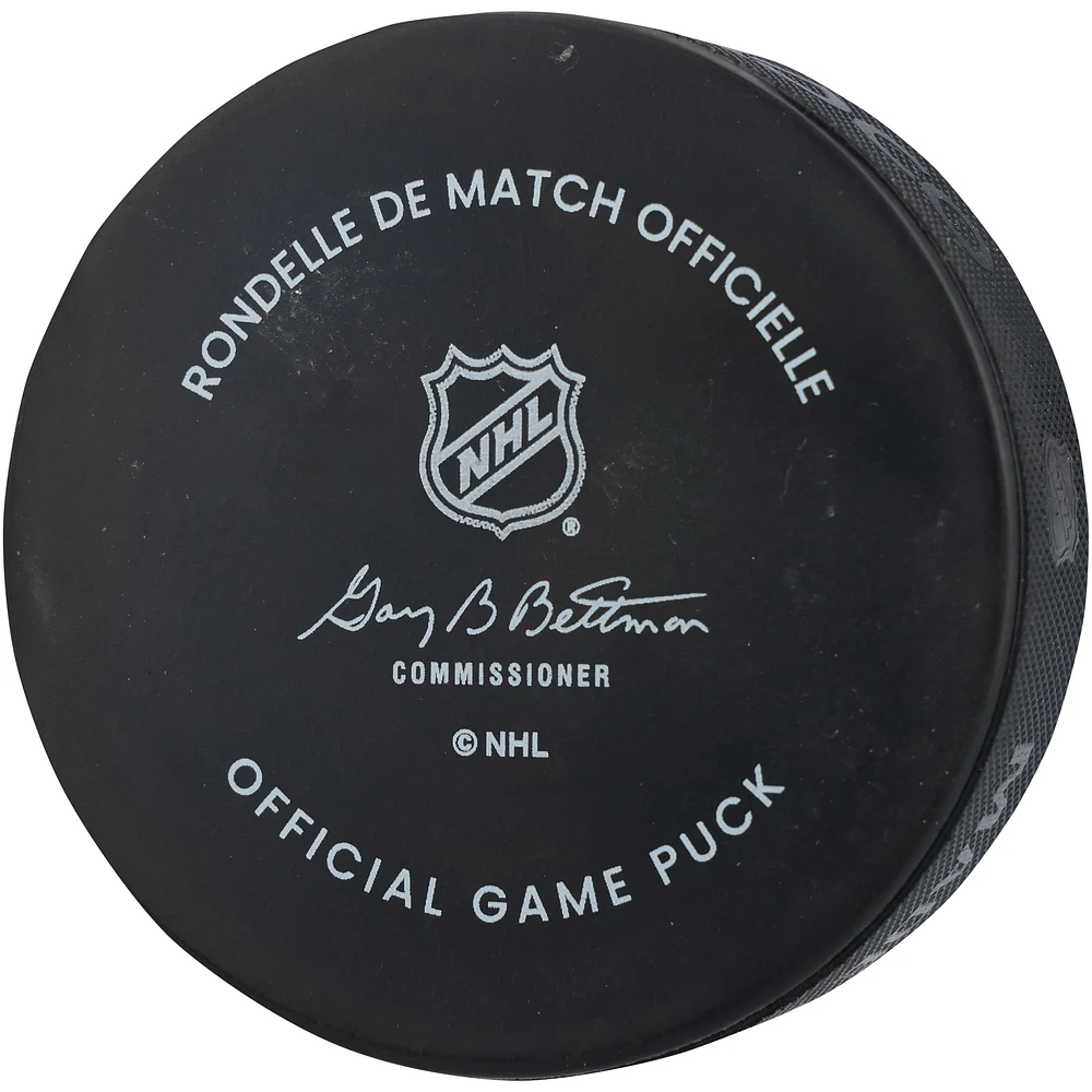Patrik Laine Montreal Canadiens Autographed Official Game Puck 