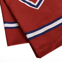Ensemble de deux taies d'oreiller rouges des Canadiens de Montréal 20'' x 30''