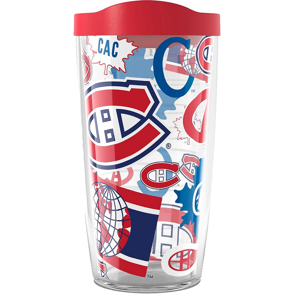 Tervis Canadiens de Montréal 16 oz. Gobelet Allover Classic