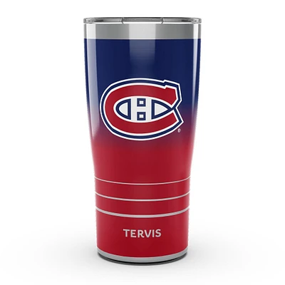 Tervis Canadiens de Montréal 20oz. Gobelet de voyage en acier inoxydable ombré