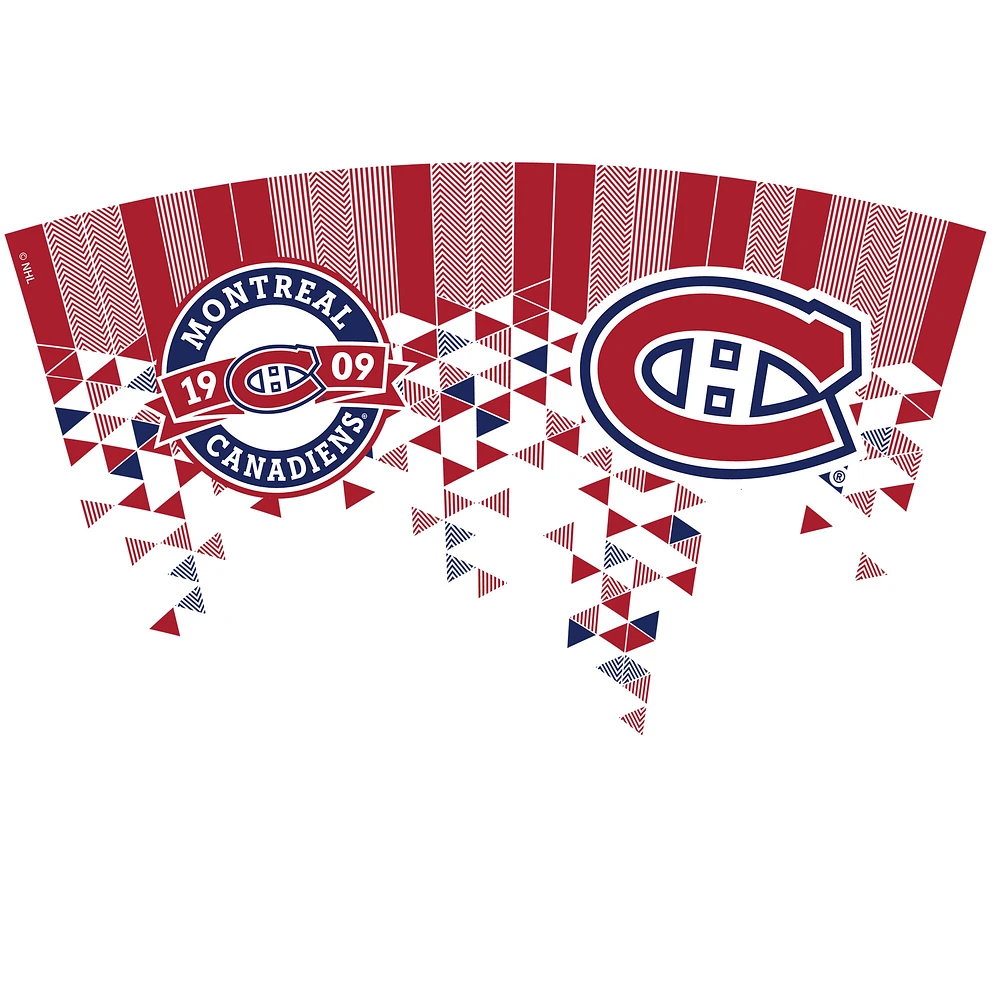 Gobelet classique Tervis des Canadiens de Montréal de 24 oz avec couvercle à paille