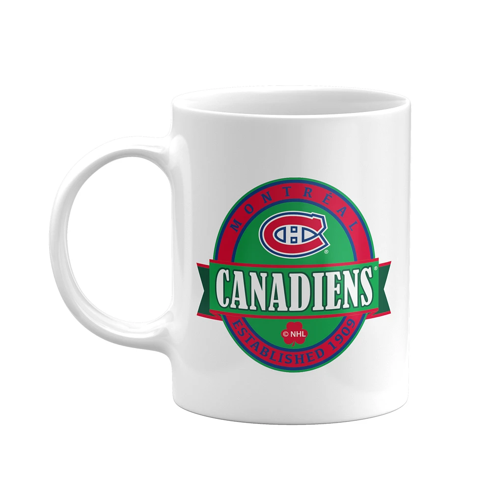 The Sports Vault White Montreal Canadiens 2021 St. Patrick's Day - 11oz. Coffee Mug 2-Pack