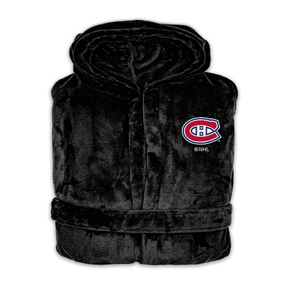 Unisex ISlide Black Montreal Canadiens Phantom Hoodie Robe