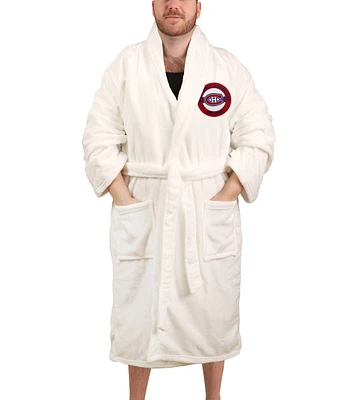 Unisex White Montreal Canadiens Robe