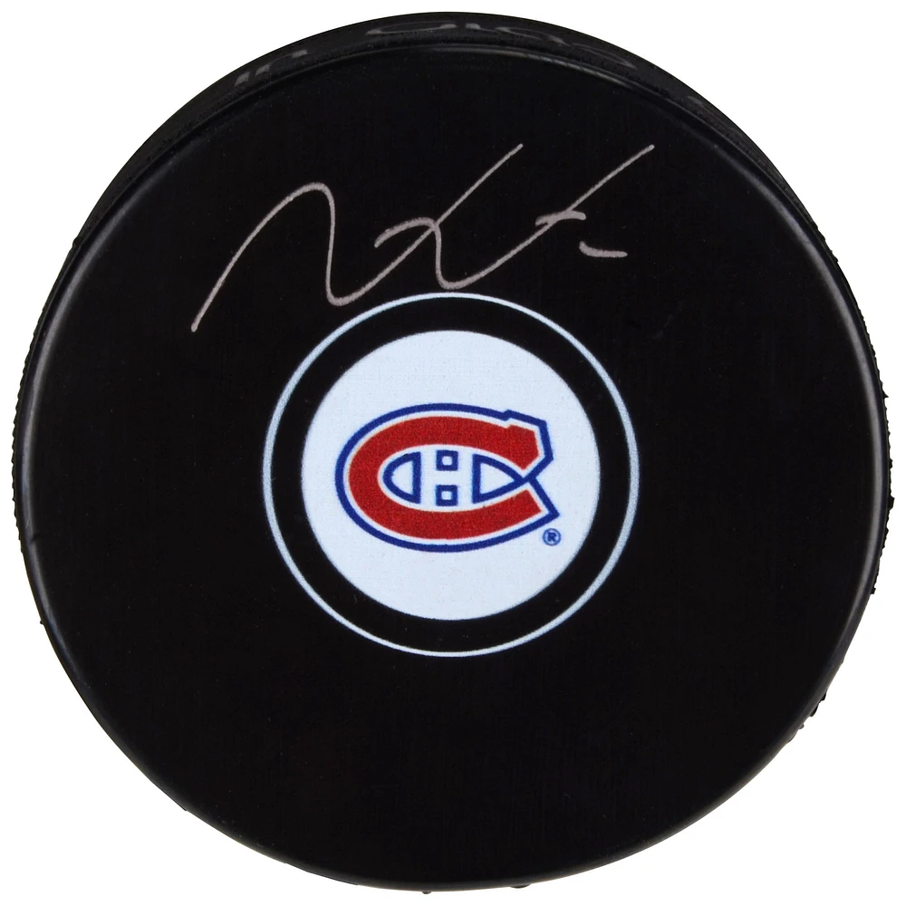 Victor Mete Montreal Canadiens Autographed Hockey Puck