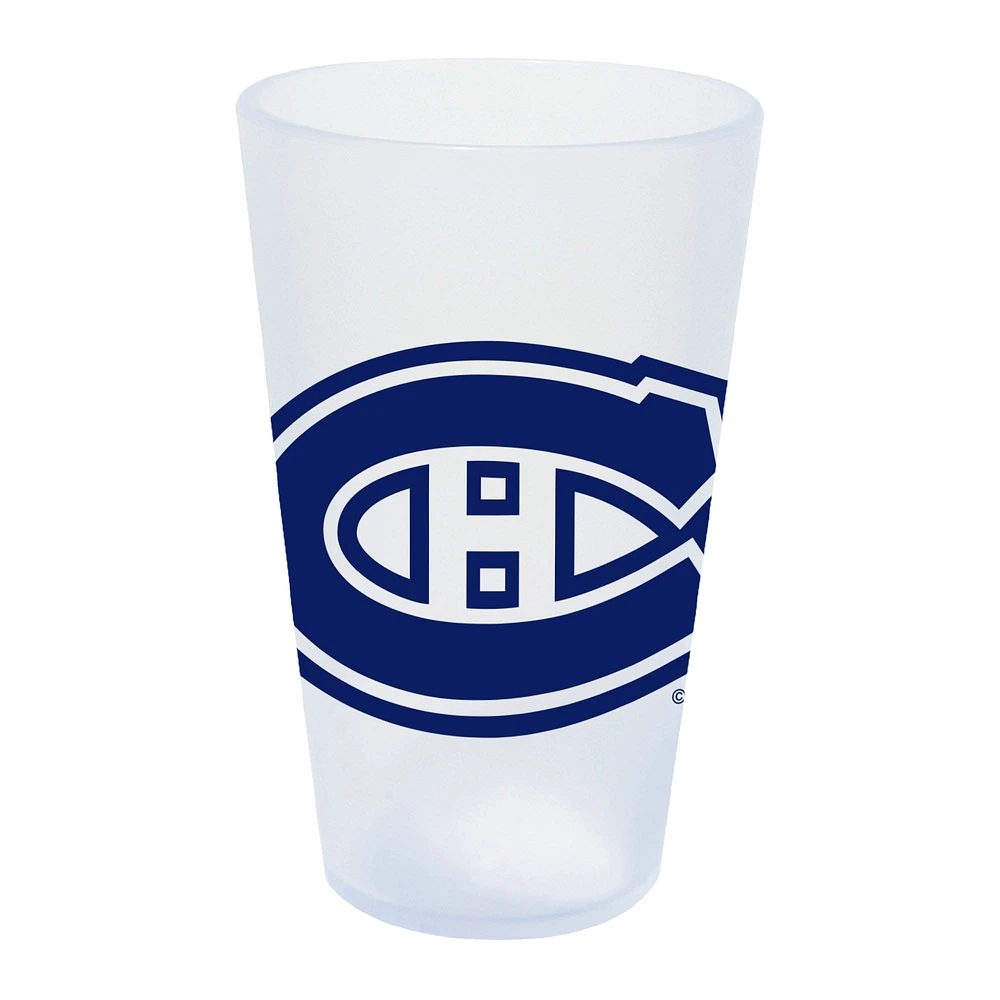 WinCraft Canadiens de Montréal 16oz. Verre à pinte en silicone Icicle