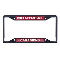 WinCraft Cadre de plaque d'immatriculation chromé des Canadiens de Montréal
