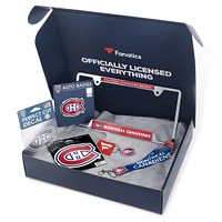 Coffret cadeau automobile Fanatics des Canadiens de Montréal WinCraft