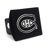 Housse d'attelage WinCraft Premium en métal chromé avec logo des Canadiens de Montréal