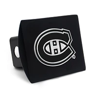 Housse d'attelage WinCraft Premium en métal chromé avec logo des Canadiens de Montréal