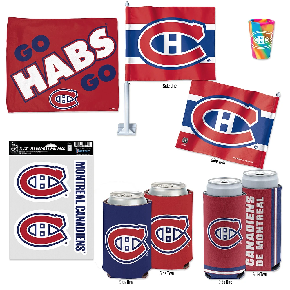 WinCraft Montreal Canadiens Six-Piece Gameday Pack