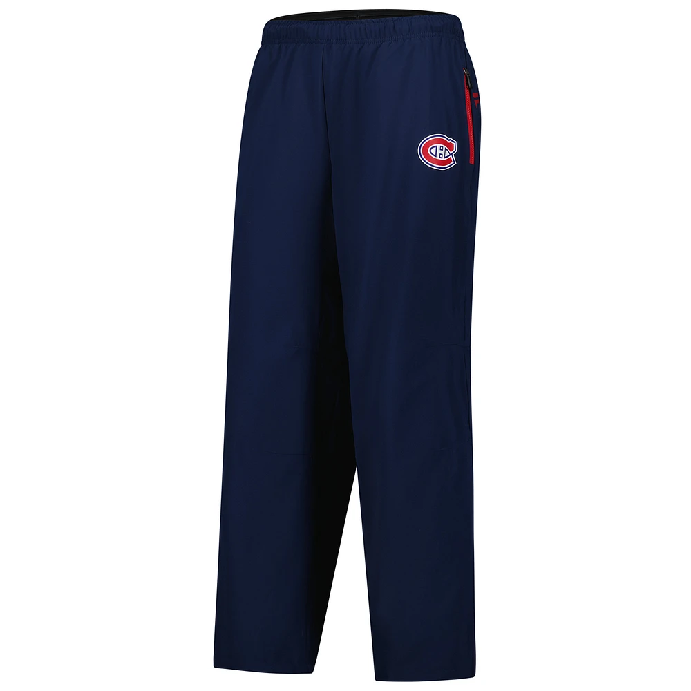Women's Fanatics  Navy Montreal Canadiens Authentic Pro Rink Pants