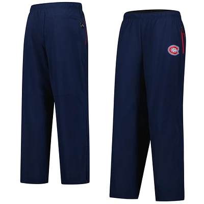 Women's Fanatics  Navy Montreal Canadiens Authentic Pro Rink Pants