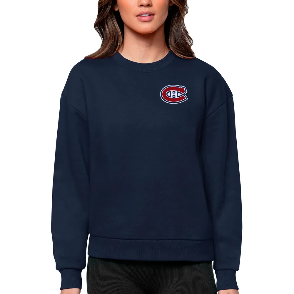 Antigua Raiders Avenue Raglan Pullover Sweatshirt - Women's