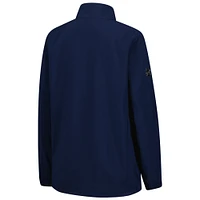 Women's Fanatics Navy Montreal Canadiens Authentic Pro Rink Coaches Full-Zip Jacket