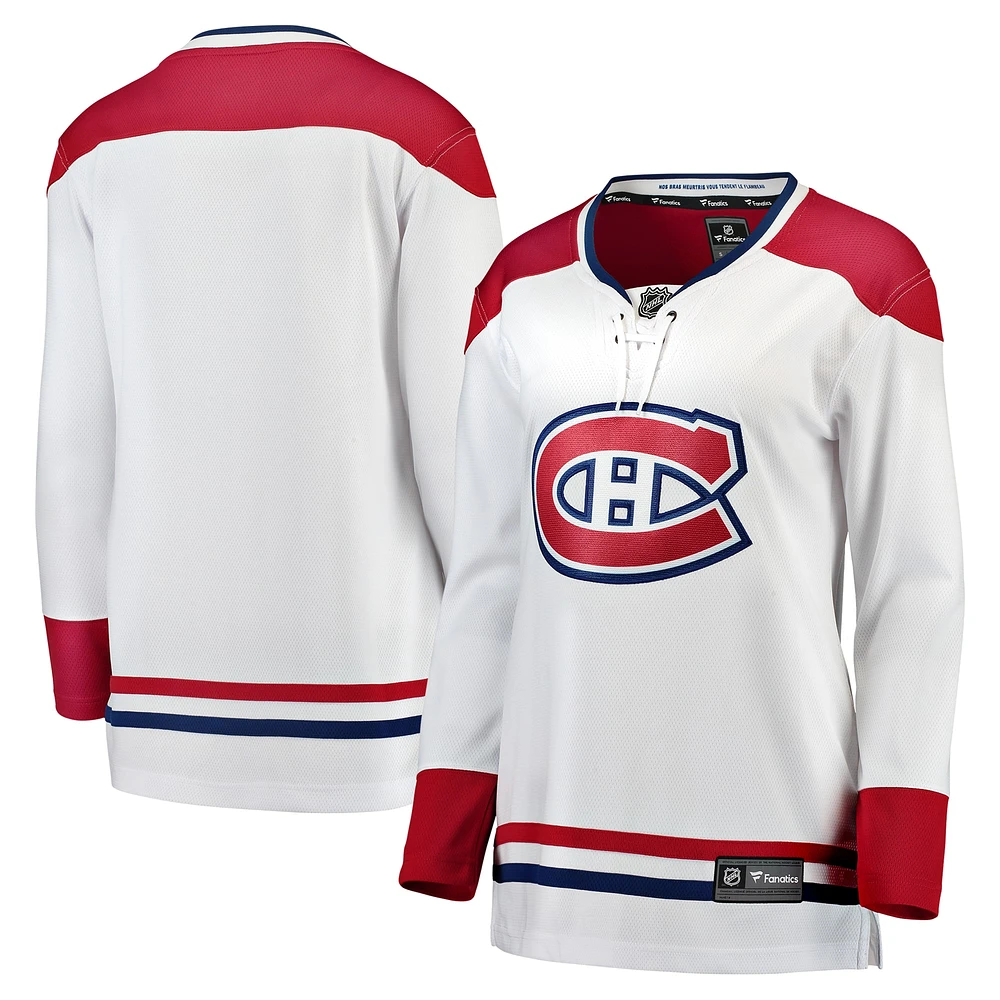 Échappée à domicile des Canadiens de Montréal marque Fanatics - Blanc