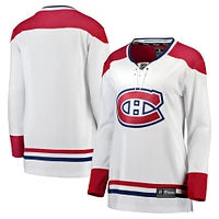 Women's Fanatics White Montreal Canadiens Home Breakaway - Blank Jersey