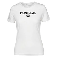 Women's Levelwear  White Montreal Canadiens Maddox City Capsule T-Shirt
