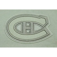 Women's Pro Standard Green Montreal Canadiens Cropped Boxy Pullover Hoodie