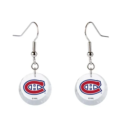 Montreal Canadiens Swarovski Women's Team Logo Earrings