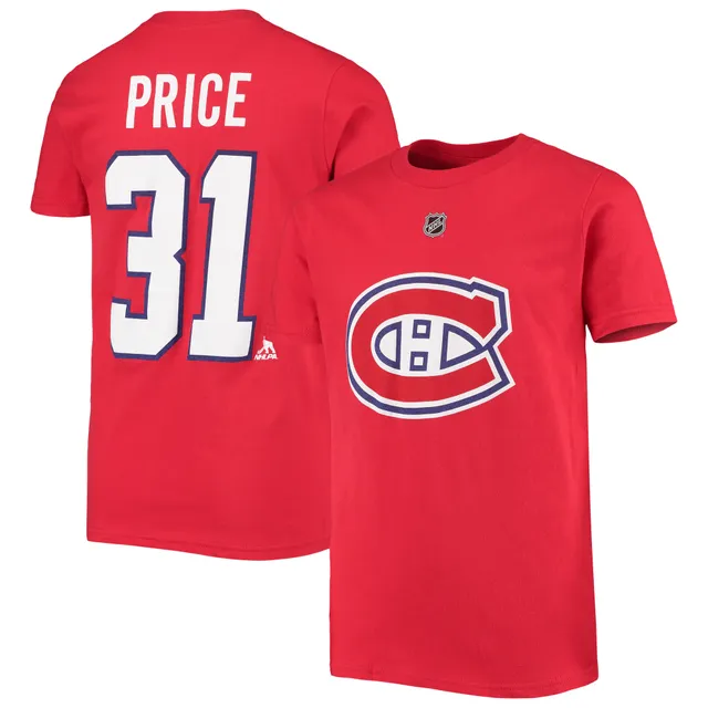 Women's Fanatics Branded Carey Price Red Montreal Canadiens