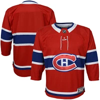 Maillot rouge domicile Premier des Canadiens de Montréal pour jeunes