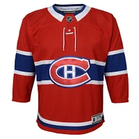 Maillot rouge domicile Premier des Canadiens de Montréal pour jeunes