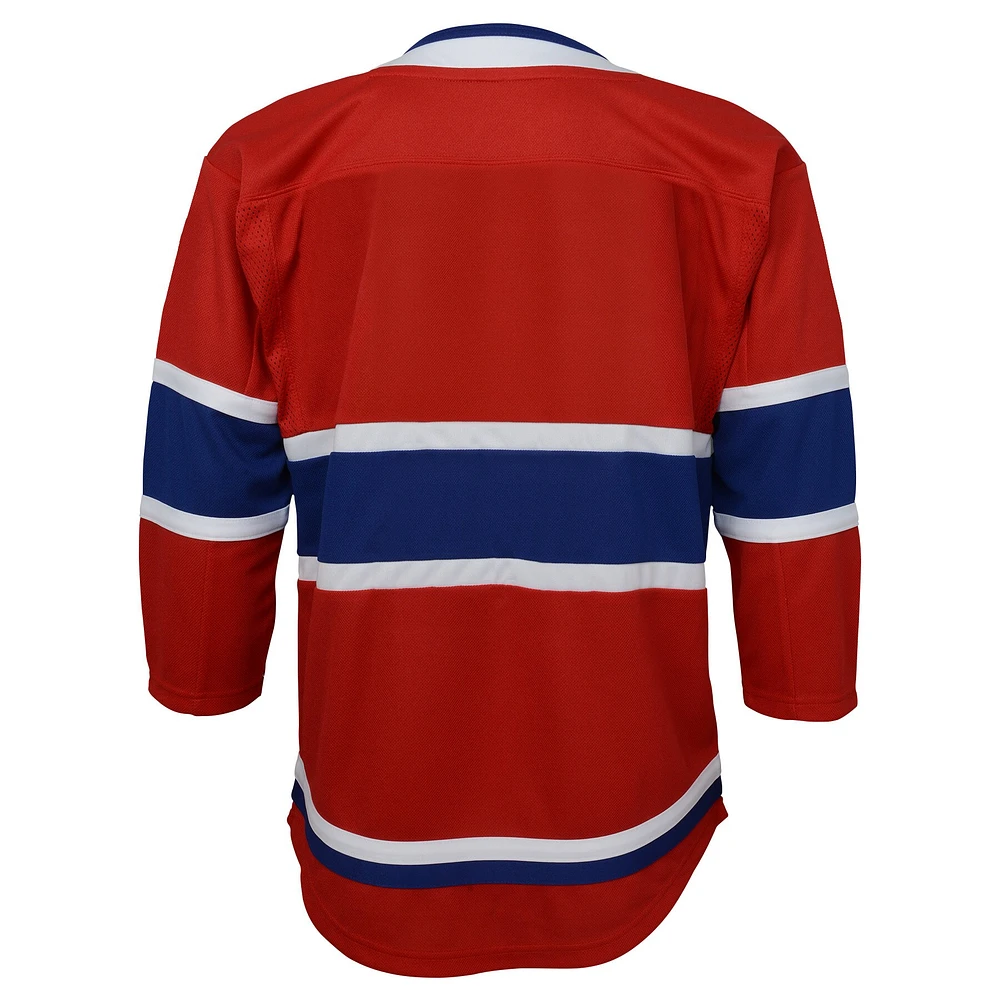 Maillot rouge domicile Premier des Canadiens de Montréal pour jeunes
