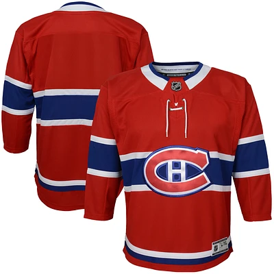 Maillot rouge domicile Premier des Canadiens de Montréal pour jeunes