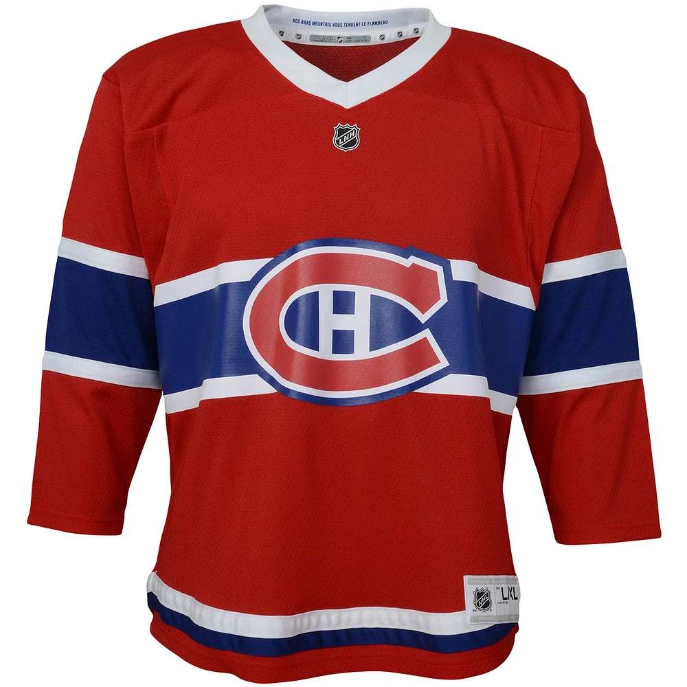 Youth Red Montreal Canadiens Home - Replica Jersey