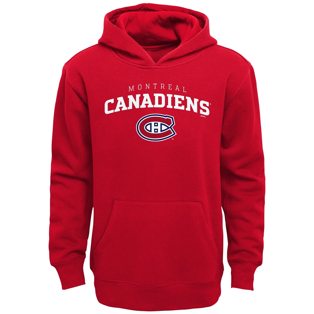 Youth Red Montreal Canadiens Winning Streak Pullover Hoodie