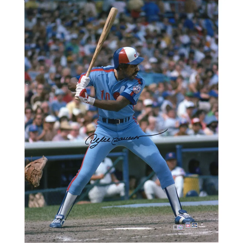 Lids Andre Dawson Montreal Expos Fanatics Authentic Autographed 16 x 20  Hitting Photograph