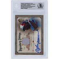 Andre Dawson Montreal Expos Autographed 2005 Upper Deck SP Legendary Cuts Legendary Lineage Relic #LE-AD Beckett Fanatics Witnessed Authenticated 10 Card 