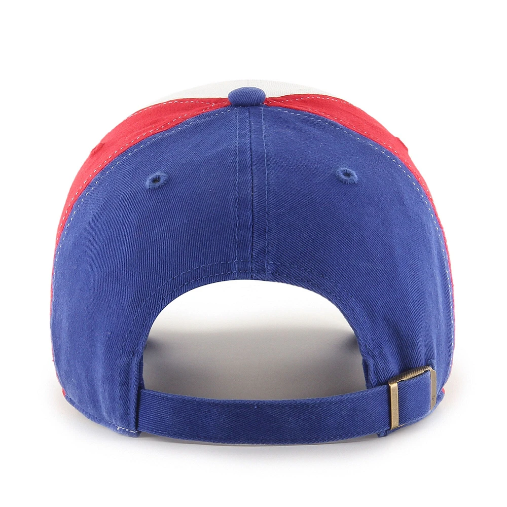 Casquette ajustable Clean Up de la collection Cooperstown avec logo des Expos de Montréal '47 pour hommes, blanc