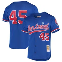 Lids Pedro Martinez Montreal Expos Mitchell & Ness 1997 Cooperstown  Collection Mesh Batting Practice Jersey - Blue