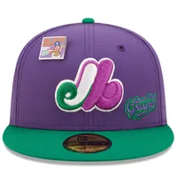 Men's Milwaukee Brewers New Era Pink/Green MLB x Big League Chew