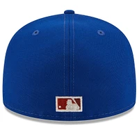 Men's New Era Royal Montreal Expos Cooperstown Collection Meteor 59FIFTY Fitted Hat