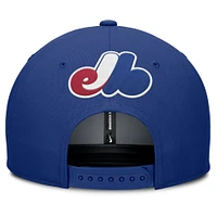 Men's Nike Gray/Blue Montreal Expos Cooperstown Collection Pro Performance Snapback Hat