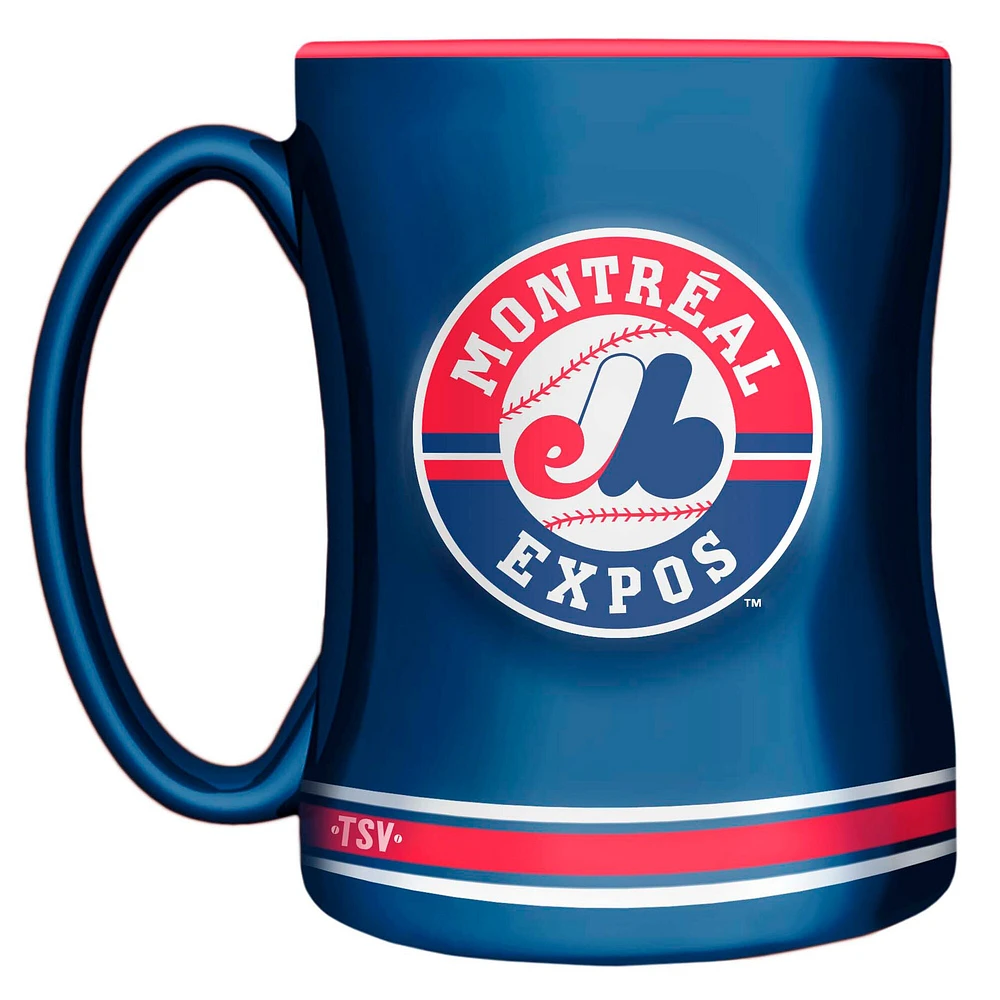 Expos de Montréal - 14oz. Tasse sculptée