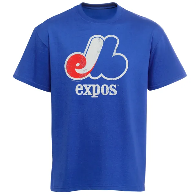 Men's Nike Royal/Light Blue Montreal Expos Cooperstown Collection